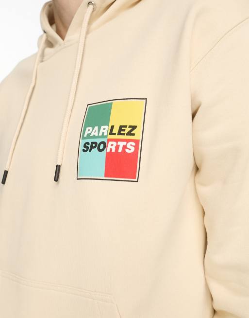 Parlez – Riviera – Beige huvtröja, exklusivt hos ASOS, 2 av 4