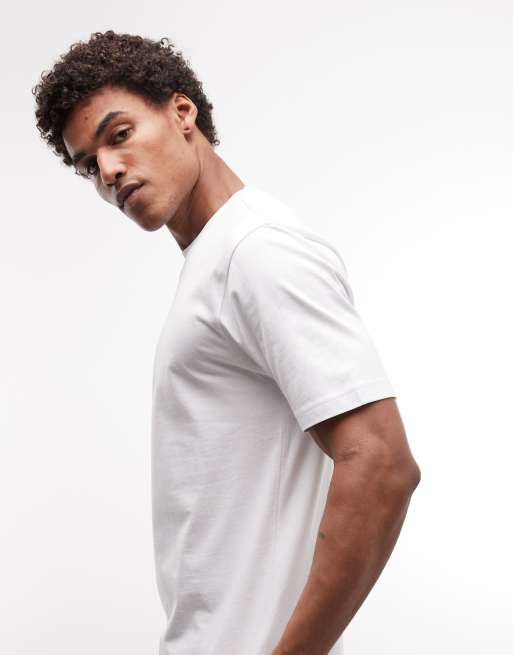 Parlez short sleeve yalaha logo t-shirt in white, 4 of 5