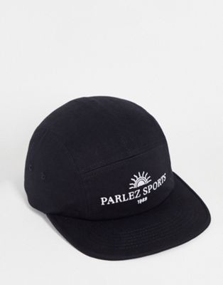 Parlez signus embroidered cap in black