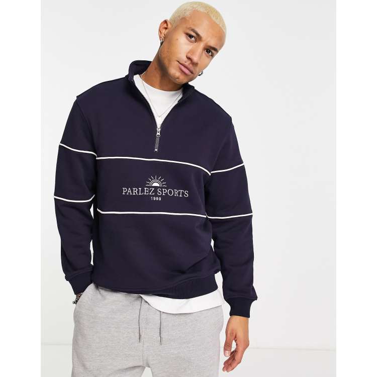 Parlez half zip sales