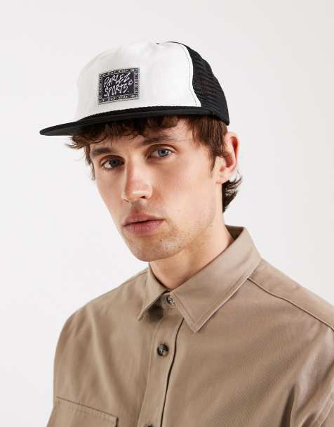 Parlez slipstream trucker cap in white/black - view 1