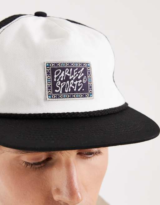 Parlez slipstream trucker cap in white/black, 2 of 3