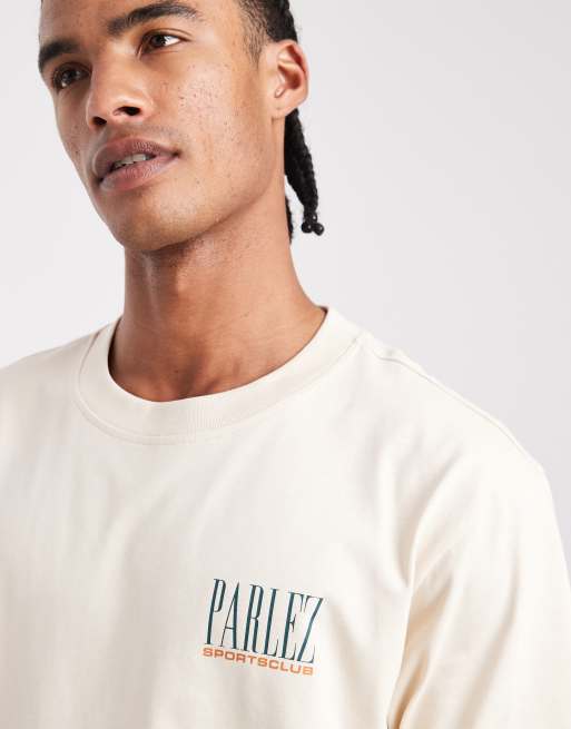Parlez - Sweat avec logo voile sérigraphié au dos - Beige clair, 5 de 5
