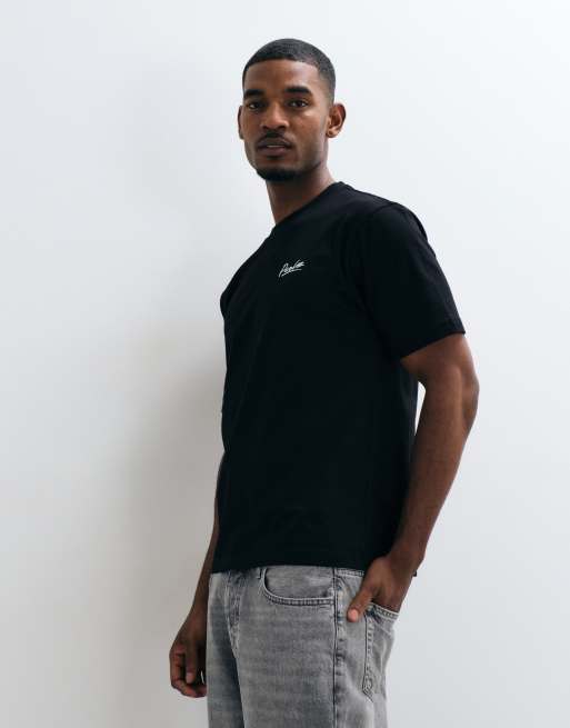 Parlez t-shirt avec imprimé graphique au dos en noir, 5 de 5