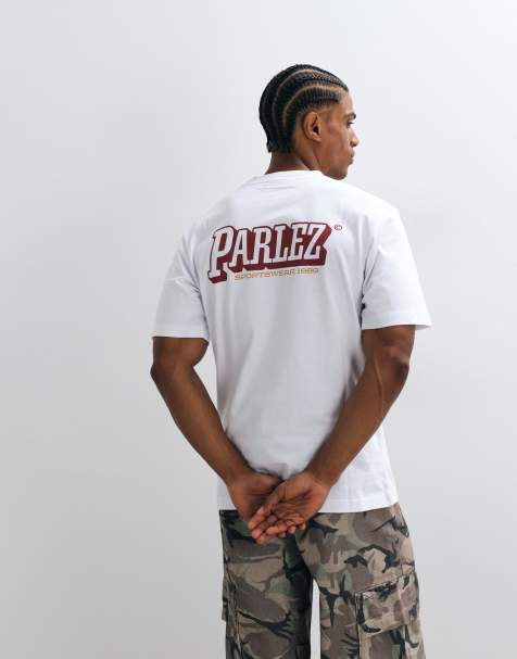 Parlez t-shirt med grafiskt tryck på ryggen i vitt - view 1