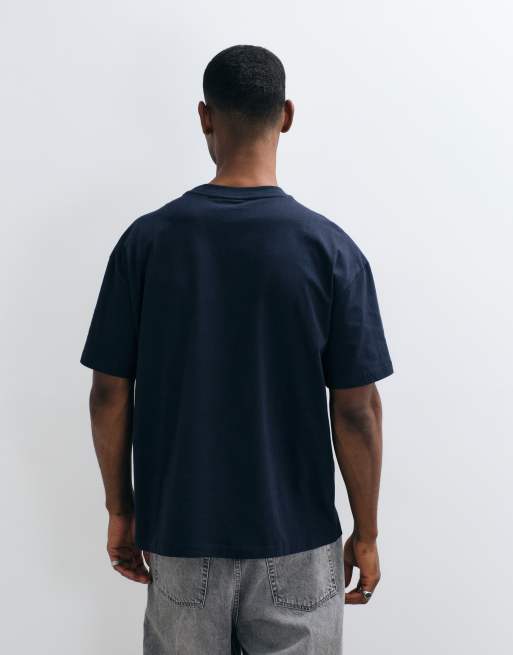 Parlez T-Shirt mit Grafik-Print auf der Brust in Schwarz, 5 von 10