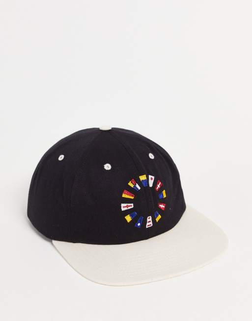 Parlez - Tradewinds - 6-panel cap i sort