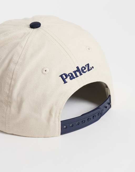 Parlez Upton 6-Panel-Cap mit kontrastierendem Schirm in Mutli, 3 von 3