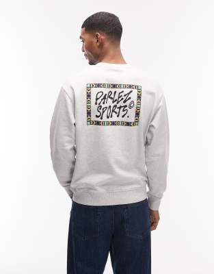 Parlez Verge Sweatshirt In Grey