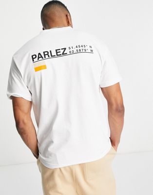 Homme Parlez - Westerly - T-shirt imprimé - Blanc