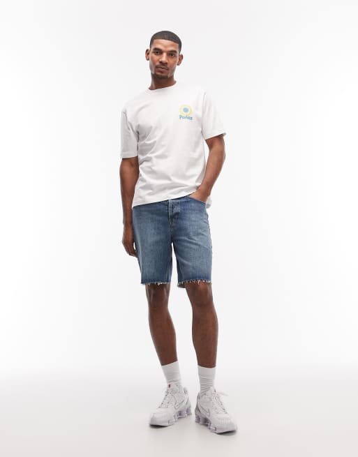 Parlez - Winston - T-shirt bianca con stampa grafica sul retro, 2 di 5