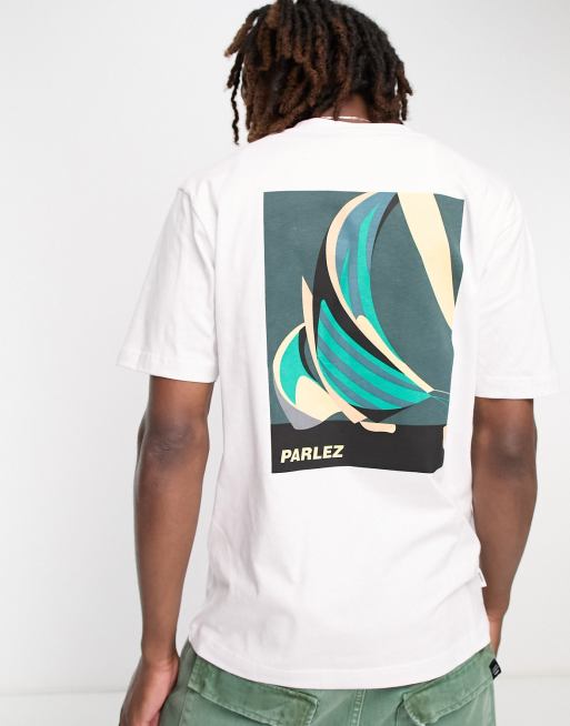 Parlez zacate t-shirt in white Exclusive to ASOS
