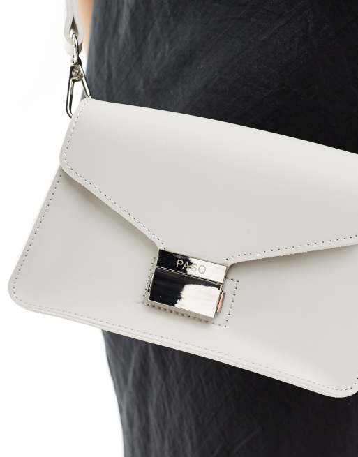 PASQ a line crossbody bag in stone, 2 of 4