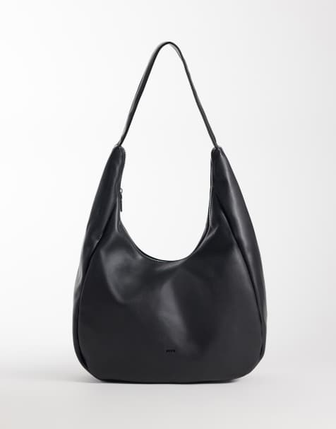PASQ - Borsa da spalla ampia nera - view 1