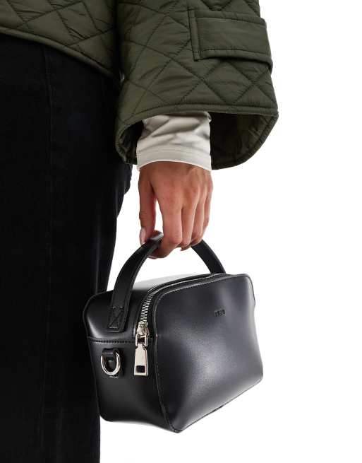 PASQ crossbody camera bag in black , 2 of 4