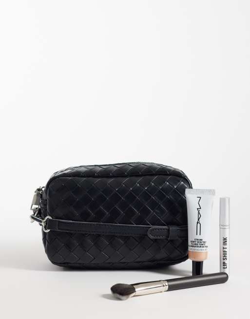 PASQ – Czarna pleciona torebka crossbody, 2 z 4