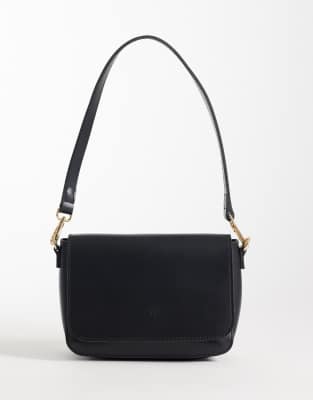 PASQ Flap top cross body bag