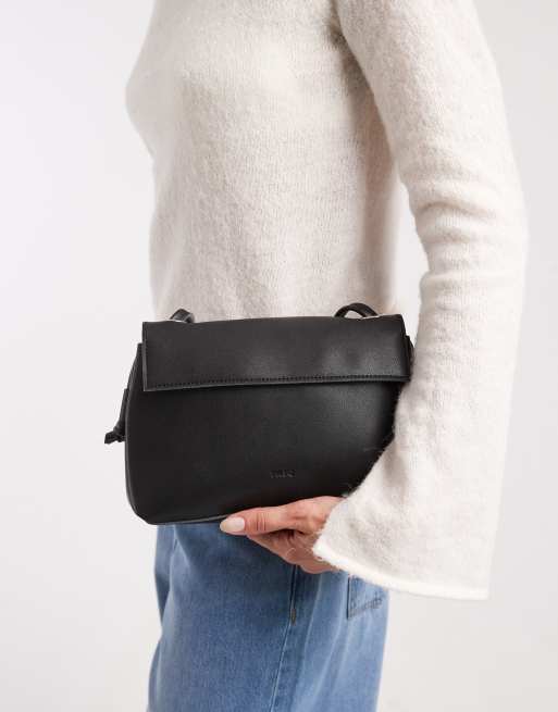 PASQ - Sac bandoulière à rabat - Noir, 3 de 4