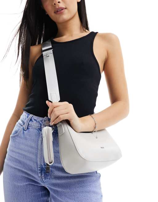 PASQ - Sac bandoulière style utilitaire - Taupe, 4 de 4