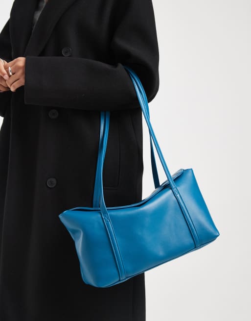 PASQ - Sac porté épaule avec rabat - Bleu sarcelle, 2 de 4