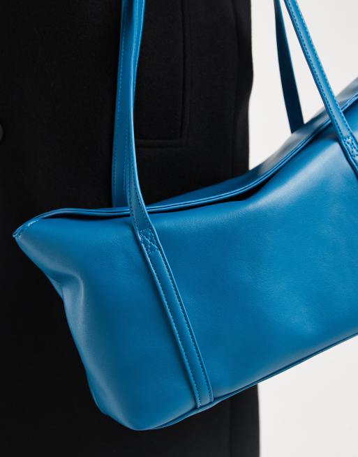 PASQ - Sac porté épaule avec rabat - Bleu sarcelle, 4 de 4