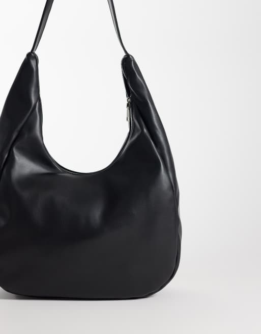 PASQ - Sac porté épaule souple - Noir, 4 de 4