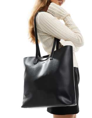 PASQ PASQ self portrait tote bag with inside pouch in black