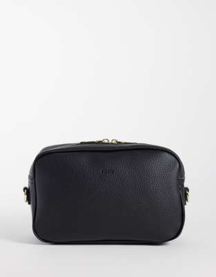 PASQ Soft grain cross body camera bag