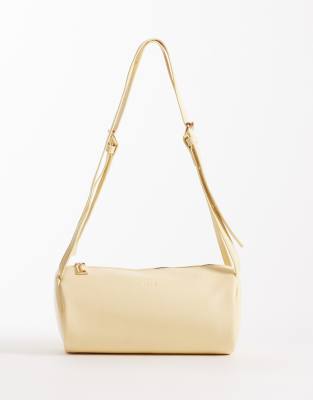 PASQ - Sporttasche in Buttergelb mit zwei Riemen