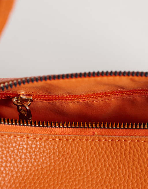 PASQ – Sporttasche in Orange mit zwei Riemen, 3 von 4