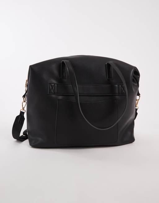 PASQ - Weekender - Borsa grande nera, 3 di 4