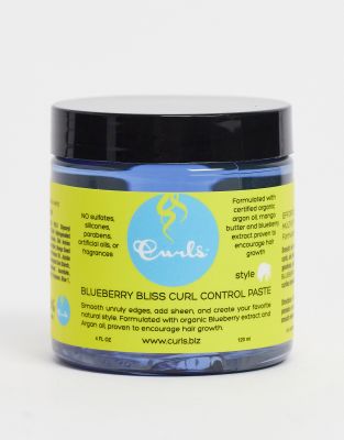 Paste control. Curls Blueberry Bliss. Blueberry Bliss. Паста ,для волос Blue. Curls Blueberry Bliss Spray