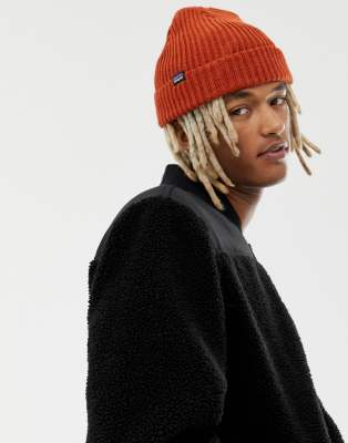 Patagonia beanie orange clearance