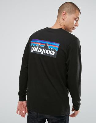 patagonia black long sleeve t shirt