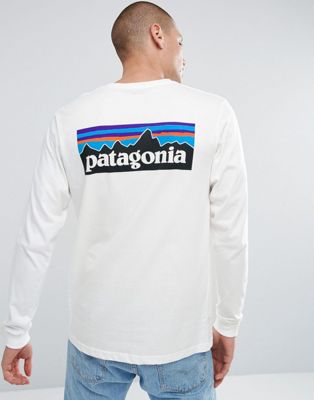 patagonia long sleeve white top