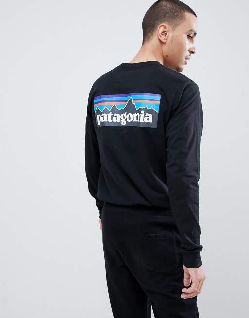 Patagonia black long sleeve on sale