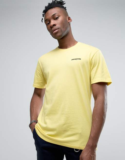 T shirt patagonia jaune clearance