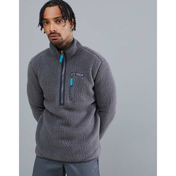 Patagonia retro pile pullover jacket clearance