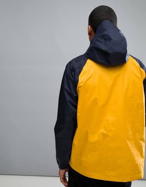 Patagonia torrentshell pullover jacket discount navy blue rugby yellow