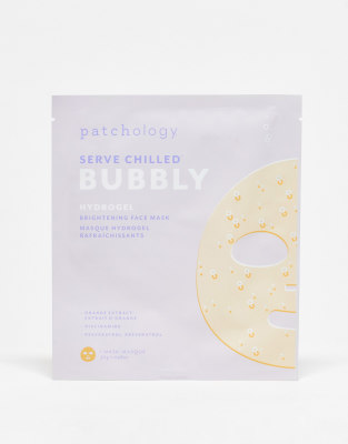 Patchology Bubbly Hydrogel Brightening Face Mask-no Color