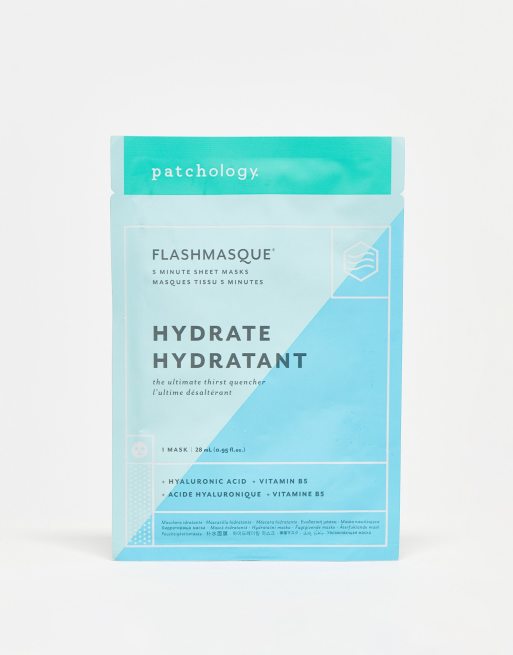 Patchology - FlashMasque Hydrate 5 Minute Sheet Mask - Gezichtmasker