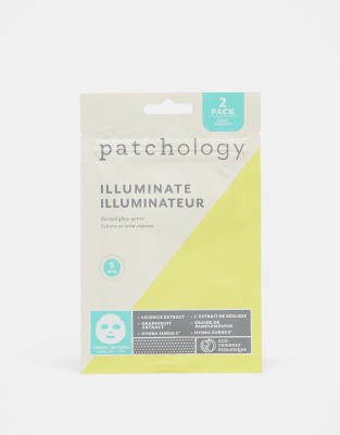 Patchology Patchology FlashMasque Illuminate 5 Minute Sheet Mask Duo-No colour