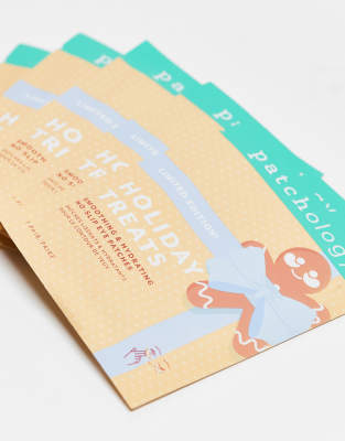 Patchology Holiday Treats Gingerbread-inspired Hydrating No-slip Eye Patches In Neutral