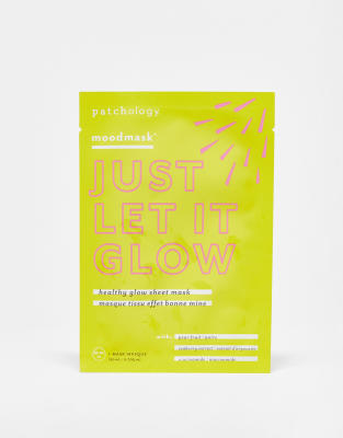 Patchology - Moodmask Just Let It Glow - Tuchmaske - Healthy Glow-Keine Farbe