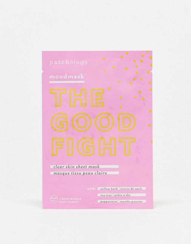 Patchology MoodMask The Good Fight - Clear Skin Sheet Mask