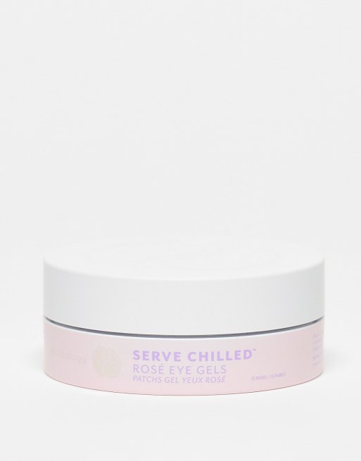 Patchology - Pot de 15 paires de masques gel roses pour le contour des yeux