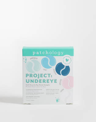 Patchology Project: Undereye Cult-favorite Eye Patch Sampler X5-no Color