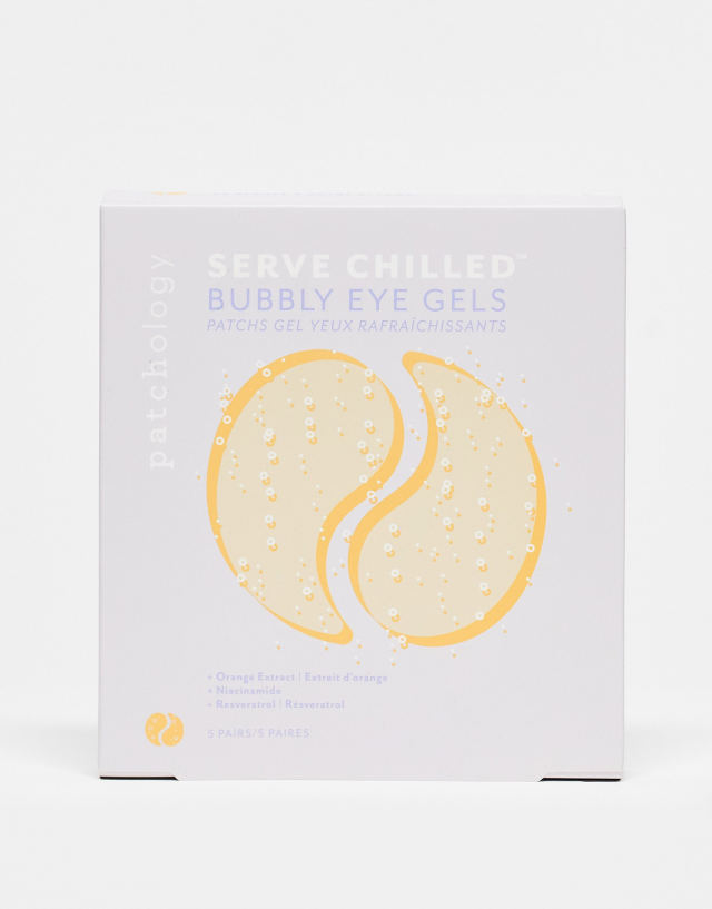 Patchology Serve Chilled Bubbly Eye Gel Patches 5 Pairs