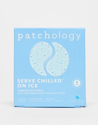 Serve Chilled On Ice Eye Patches 5 Pairs-No color
