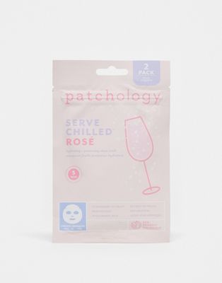 Patchology Serve Chilled Rose 5 Minute Sheet Mask Duo